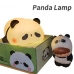 Rechargeable Cute Sillicone Panda Night Light
