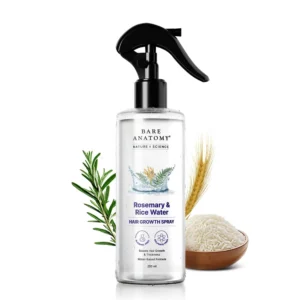 Bare Anatomy Rosemary Rice Water for Hair Growth Spray