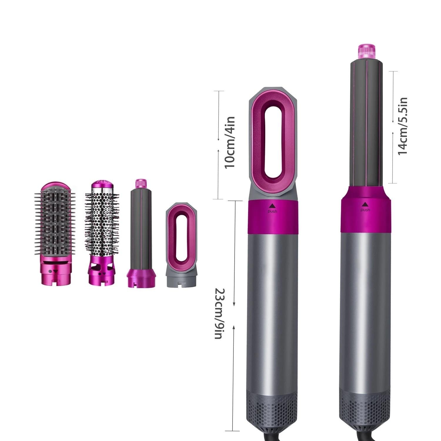 5-in-1 Hair Curler Hair Straightener and Dryer - Image 2